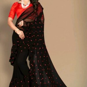 Georgette Silk Saree